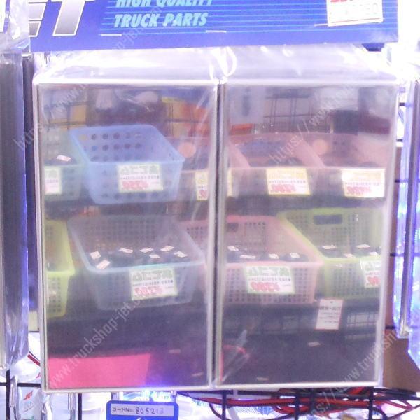 トラックショップジェット 純正対策バンパーエンドカバー 幅80mm用 鏡面 ウロコ各種