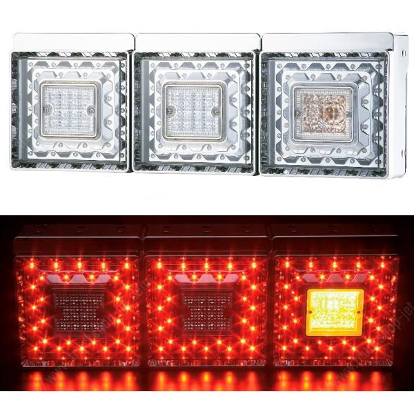 JB 角型 LED 3連テールランプ 24V用｜【公式】トラックショップ ...