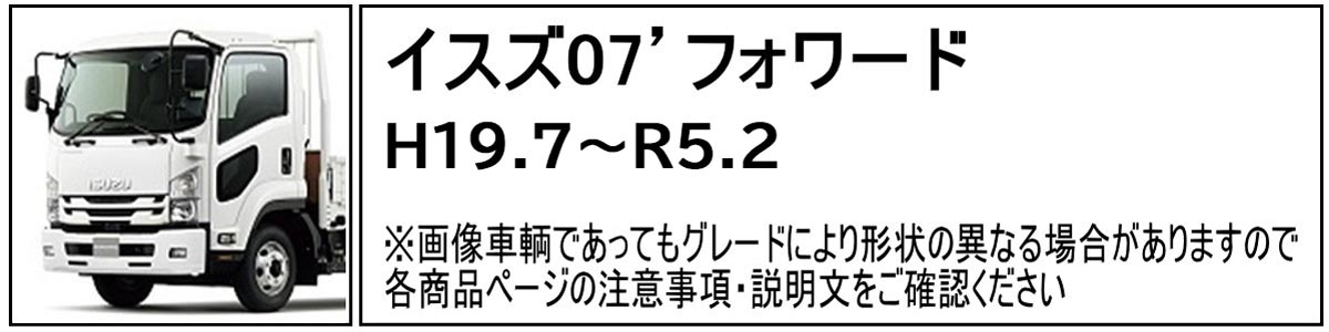 フォグランプステー 07フォワード用 左右セット｜【公式】トラック 